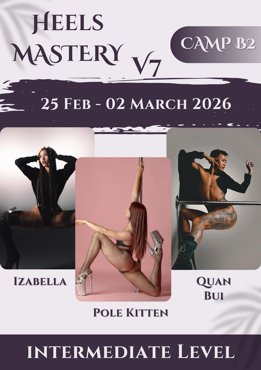 Pole Retreat | Heels Mastery V7 | Camp B2